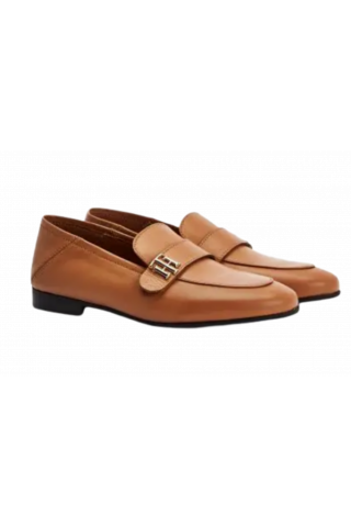 TOMMY HILFIGER ESSENTIALS LEATHER LOAFER