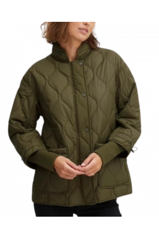 FRANSA WOMEN'S JACKET REGULAR FIT 20610807_KHAKI