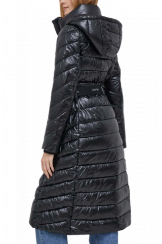 CALVIN KLEIN - ESS BELTED PADDED LW MAXI COAT