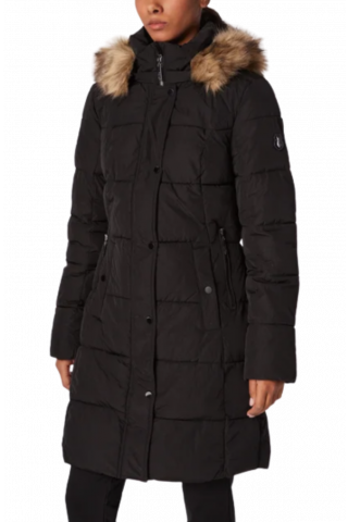 FRANSA WOMEN'S JACKET MIDI 20610814_BLACK