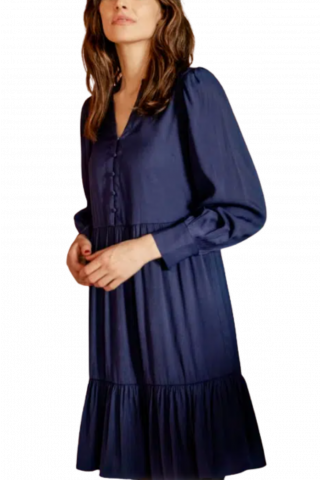 FRANSA DRESS 20610873_DARKBLUE