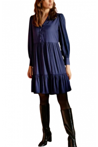 FRANSA DRESS 20610873_DARKBLUE