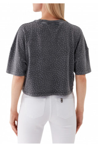 GUESS SS RN STARS TEE GREY