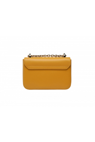 FURLA METROPOLIS MINI CROSSBODY - VITELLO ROMA MARMALADE