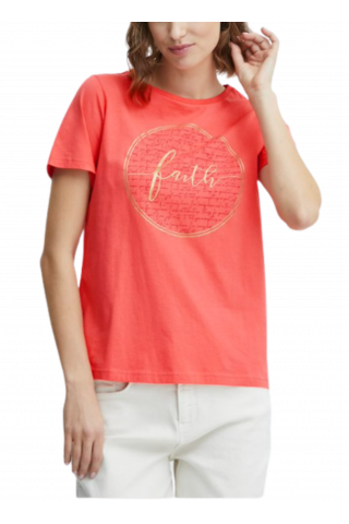 FRANSA T-SHIRT, FRGILLIAN TEE 3 20611797_CORAL