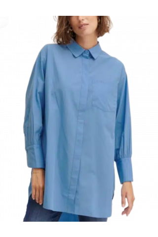 FRANSA SHIRT FRHALLIE SH 2 20611313_LIGHTBLUE