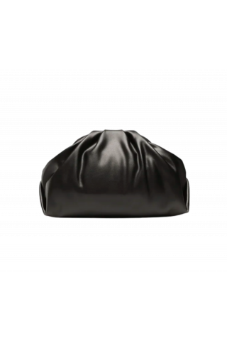 CALVIN KLEIN SOFT NAPPA CLUTCH TEXTILE BAX