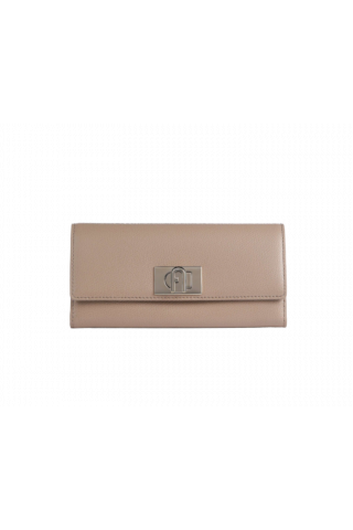 FURLA 1927 CONTINENTAL WALLET - ARES GREIGE