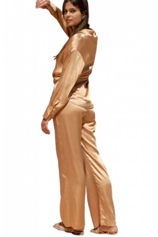 LAUREN VIDAL PANTS PE2101 - GOLD FRANCE