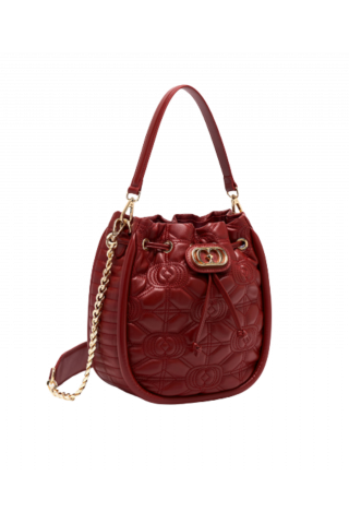 LA CARRIE SECCHIELLO TOUCHY STICK&SPOON FRED BUCKET LEATHER BLOOD