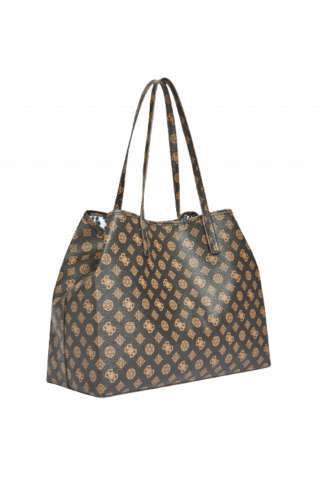 GUESS VIKKY LARGE TOTE PQ699524 BROWN