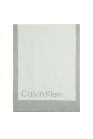 CALVIN KLEIN - SUMMER LINEN BLEN SCARF 70X210