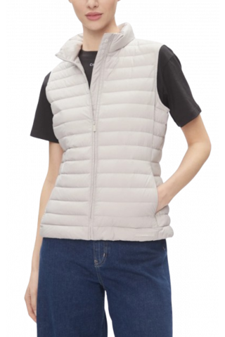 CALVIN KLEIN PACKABLE SUPER LW PADDED VEST - MORNING HAZE - PP4