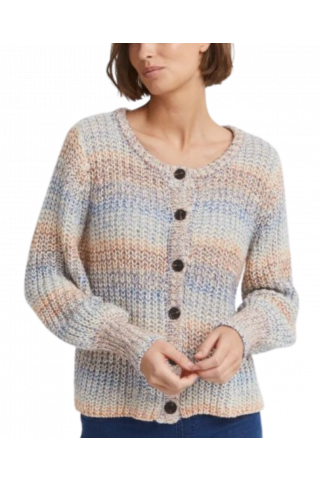 WOMEN'S KNIT JACKET MULTICOLORED