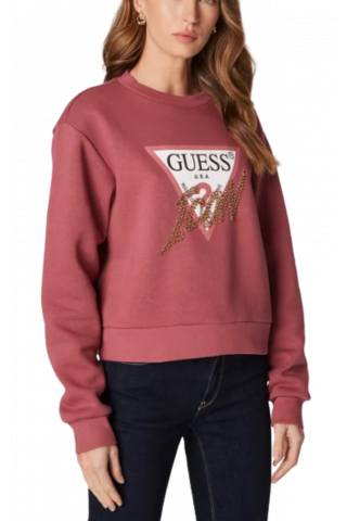 GUESS CN ICON SWEATSHIRT W2BQ18KB683 ROTTEN APPLE 
