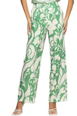 KOCCA YANETTE FANT.BIANCO/VERDE PANT ITALY