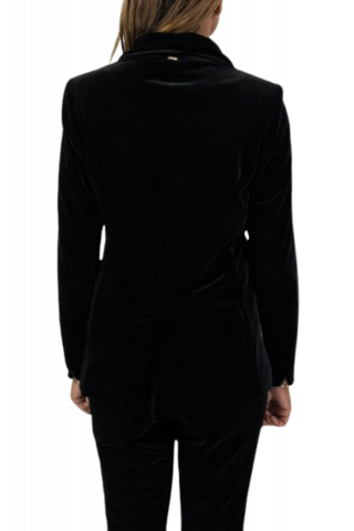 FRACOMINA BLACK VELVET BLAZER