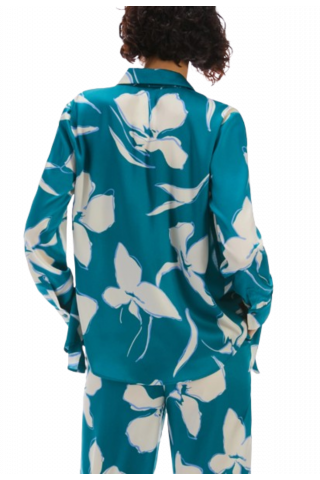 PENNY BLACK - DON SHIRT  EMERAND ABSTRACT FLOWER