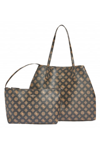 GUESS VIKKY LARGE TOTE PQ699524 BROWN