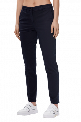 TOMMY HILFIGER SLIM CO BLEND CHINO PANT - NAVY BLUE DW5