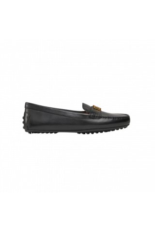 RALPH LAUREN - BARNSBURY FLATS-DRIVER BLACK