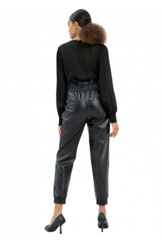 FRACOMINA CARROT PANT BLACK