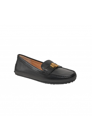 RALPH LAUREN - BARNSBURY FLATS-DRIVER BLACK