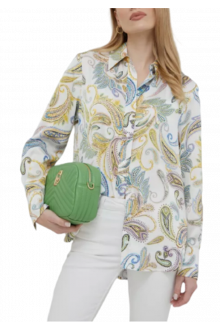 GUESS LS AURORA SHIRT W3RH63 WF662 FLORAL