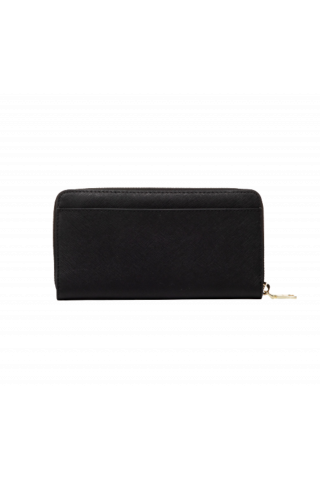 DKNY LIZA-LG ZIP AROUND R0111658 BLACK
