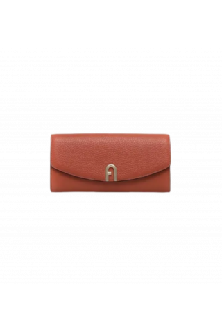 FURLA PRIMULA CONTINENTAL WALLET SLIM - VITELLO CANNELLA