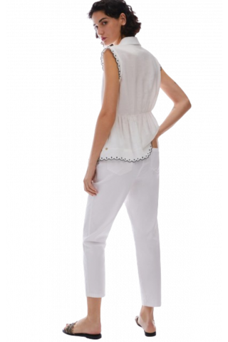 PENNY BLACK - BAMBOLA TROUSERS WHITE