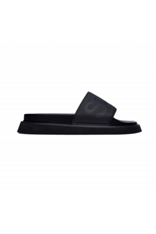 SUPERGA 1918 SLIDES POLYSOFT PLATFORM - S7125SW BLACK