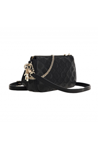 GUESS LA FEMME DBL POUCH CROSSBODY PD868970 BLACK