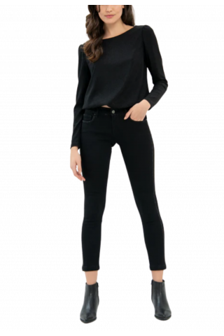 FRACOMINA PANT JEAN BLACK TINA5 SHAPE UP SKINNY