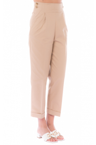 LIU JO BLACK CA3C28 PANTALONE TUBE - CA3351T2398 LIGHT GINGER