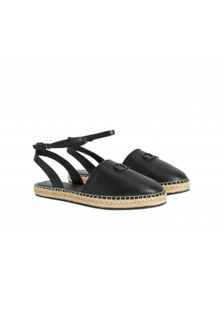 CALVIN KLEIN ESPADRILLE HYDRID W/HW - CK BLACK BEH