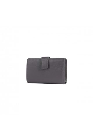 COCCINELLE WALLET GRAIN.LEA. ARDESIA METALLIC SOFT