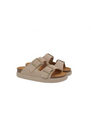 SCHOLL NOELLE CHUNKY SUEDE SA WOMENS BEIGE