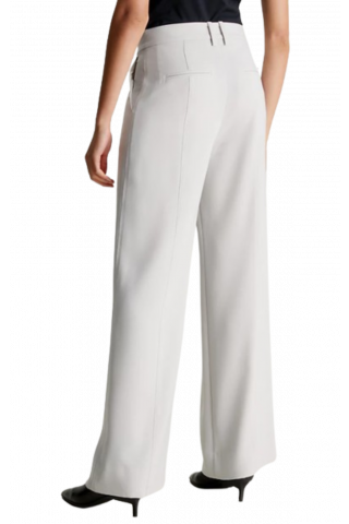 CALVIN KLEIN - STRUCTURE TWILL WIDE LEG PANT