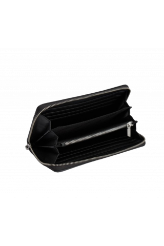 CALVIN KLEIN - CK MUST LG Z/A WALLET W/SLIP BLACK