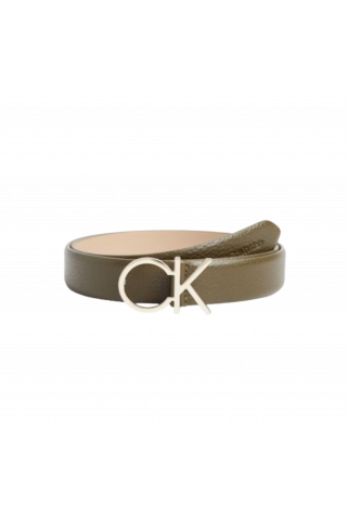 CALVIN KLEIN RE-LOCK CK LOGO BELT 30MM LBB