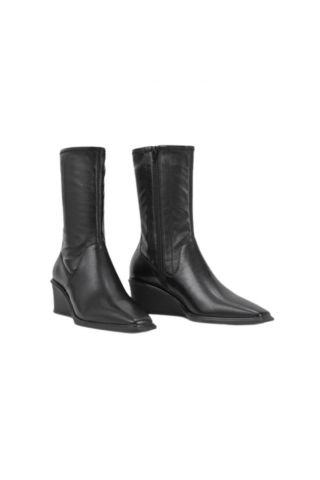 VAGABOND AINO BOOTS 100% LEATHER BLACK
