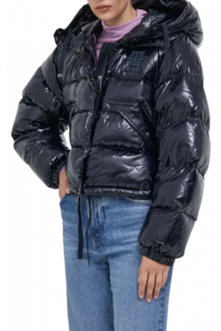 TOMMY HILFIGER MD HIGH GLOSS DOWN SHORT JACKET