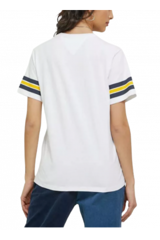 TOMMY HILFIGER TJW RLX COLLEGIATE 85 1 TEE YBR