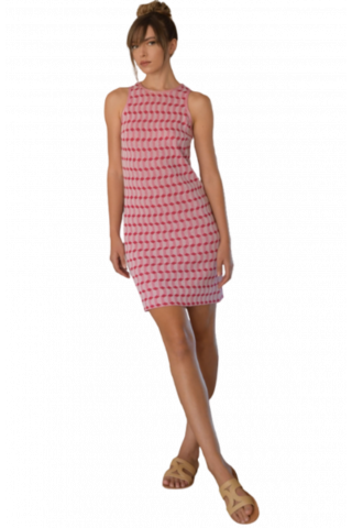 PORTAMI VIA DRESS PINK