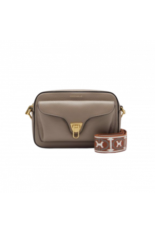 COCCINELLE HANDB.GRAI.LE WARM TAUPE BEAT SOF E1NOF150201_N59