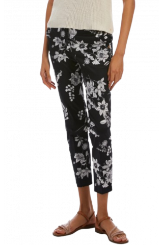 PENNY BLACK - MILLY TROUSERS BLACK/WHITE
