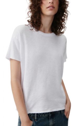 AMERICAN VINTAGE T-SHIRT WHITE 100%COT