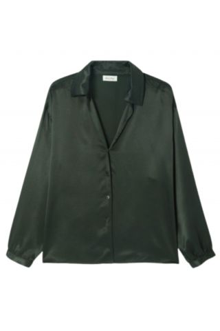 AMERICAN VINTAGE SHIRT UNY06A_BLA BLACK - 357631