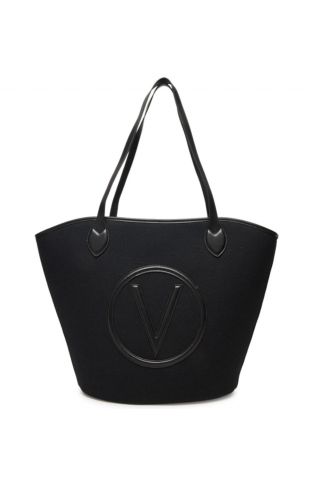 MARIO VALENTINO COVENT TOTE BAG 80%CO,20%PU NERO - 359011